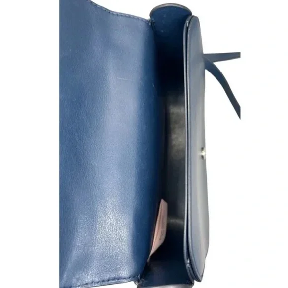 Kate Spade Pink and Blue Bag like new Nadine Patchwork Medium Flap Shoulder Bag - Picture 13 of 14